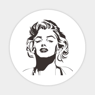 monroe vintage Magnet